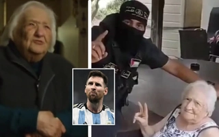 VIDEO: Bà cụ sống sót dưới tay khủng bố nhờ nhắc tên Messi