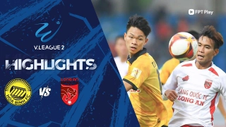 Video tổng hợp: Hòa Bình - Long An (Hạng nhất quốc gia 2023/24)