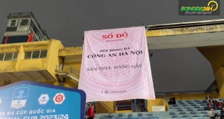 CĐV Công An Hà Nội khẳng định chủ quyền tại sân Hàng Đẫy