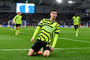 VIDEO: Mikel Arteta ca ngợi Kai Havertz sau trận thắng Brighton