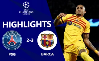 Video PSG vs Barcelona: Thay người đẳng cấp, Barca ngược dòng