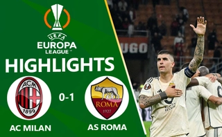 Video cúp C2 AC Milan vs AS Roma: San Siro chết lặng