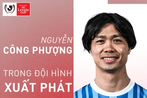 Công Phượng ra sân 68 phút, nhận 1 thẻ vàng trong trận đấu của Yokohama