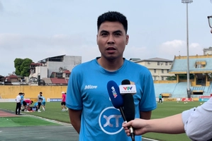 Phạm Đức Huy tự tin cùng Nam Định đánh bại Công an Hà Nội