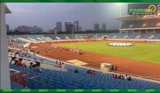 Không khí vắng vẻ tại Mỹ Đình trước trận Việt Nam gặp Philippines