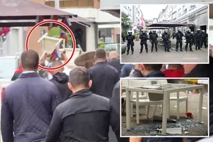 Biến căng trước trận Serbia vs Anh