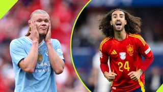 VIDEO: Marc Cucurella cảnh báo Haaland khi hát ăn mừng cùng ĐT Tây Ban Nha