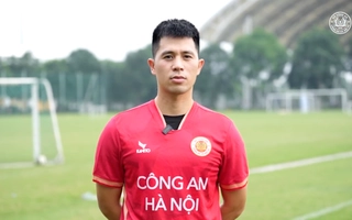 Đình Trọng quyết tâm cùng CAHN đạt thành tích cao tại Shopee Cup