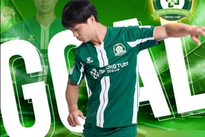 Công Phượng mở tài khoản bàn thắng cho CLB Trường Tươi Bình Phước