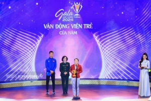 Lý do Đình Triệu trao giải thưởng cho VĐV trẻ 2024