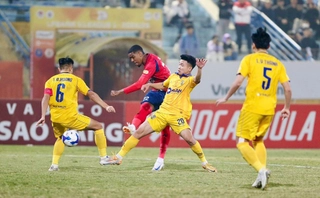 Highlights CAHN - SLNA (V.League 2024/25): Sông Lam kiên cường