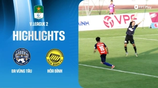 Highlights Vũng Tàu - Hòa Bình (Hạng nhất Quốc gia 2024/25)