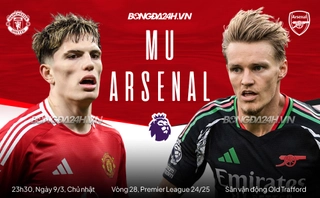Đội hình kết hợp Man Utd vs Arsenal: Pháo Thủ chiếm ưu thế!