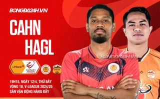 Highlights CAHN vs HAGL: Chiến thắng ngược (LPBank V.League 1-2024/25)