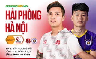 Highlights Hải Phòng vs Hà Nội: Chia điểm không bàn thắng (LPBank V.League 1-2024/25)