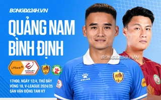 Highlights Quảng Nam vs Bình Định: 3 điểm quý hơn vàng (LPBank V.League 1-2024/25)