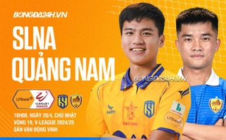 Highlights SLNA vs Quảng Nam: Ghìm chân nhau (LPBank V.League 1-2024/25)