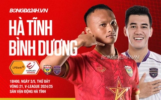 Highlights Hà Tĩnh vs Bình Dương: Thẻ đỏ và cuộc lội ngược dòng ấn tượng