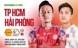 Highlights TPHCM vs Hải Phòng: Kịch tính cuối trận (LPBank V.League 1-2024/25)