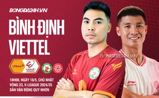 Highlights Bình Định vs Thể Công Viettel: Bất phân thắng bại (LPBank V.League 1-2024/25)