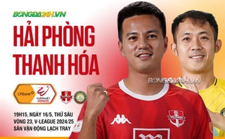 Highlights Hải Phòng vs Thanh Hóa: Hoàn thành mục tiêu (LPBank V.League 1 2024/25)