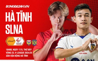 Highlights Hà Tĩnh vs SLNA: Mở hội nơi đất khách (LPBank V.League 1-2024/25)