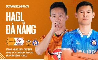 Highlights HAGL vs Đà Nẵng: Minh Vương rực sáng (LPBank V.League 1-2024/25)