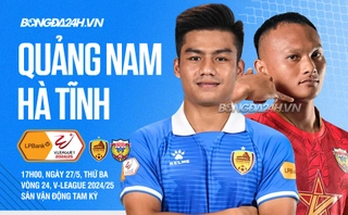 Highlights Quảng Nam vs Hà Tĩnh: Tạm thời thoát hiểm (LPBank V.League 1-2024/25)