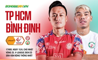 Highlights TPHCM vs Bình Định: Chiến hạm đỏ về bờ (LPBank V.League 1-2024/25)