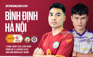 Highlights Bình Định vs Hà Nội: Á quân xuống hạng (LPBank V.League 1-2024/25)