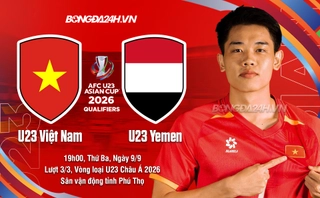 Highlights U23 Việt Nam vs U23 Yemen: Thắng tuyệt đối (Vòng loại U23 châu Á 2026)