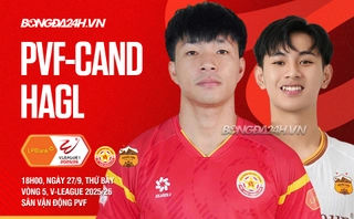 Highlights PVF-CAND vs HAGL: Thất vọng nối dài (LPBank V.League 1-2025/26)