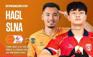 Highlights HAGL vs SLNA: Hết tịt ngòi, vẫn không thắng (Vòng 6 LPBank V.League 1-2025/26)