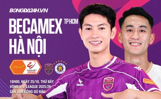 Highlights Becamex TPHCM vs Hà Nội: Mưa bàn dưới mưa nước (Vòng 8 LPBank V.League 1-2025/26) 