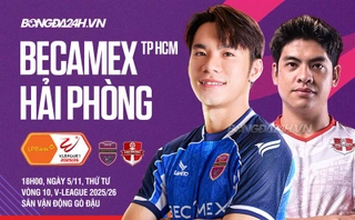 Highlights Becamex TPHCM vs Hải Phòng: Chấm dứt mạch thắng (Vòng 10 LPBank V.League 1-2025/26)