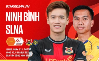 Highlights Ninh Bình vs SLNA: Gà son hạ… xe buýt (Vòng 10 LPBank V.League 1-2025/26)