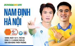 Highlights Nam Định vs Hà Nội: Tuyệt phẩm của Xuân Mạnh (Vòng 11 LPBank V.League 1-2025/26)