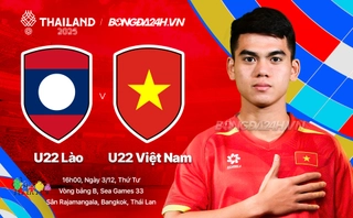 Higlights U22 Việt Nam vs U22 Lào: Đình Bắc tỏa sáng (SEA Games 33)