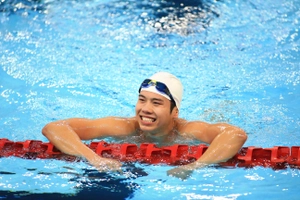VIDEO: Nguyễn Quang Thuấn - em trai Ánh Viên lần đầu giành HCV SEA Games
