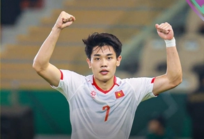 Chiêm ngưỡng siêu phẩm ghi bàn của Đình Bắc vào lưới U23 Saudi Arabia 