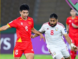 'Em út' U23 Việt Nam xé lưới UAE sau đường kiến tạo của Đình Bắc