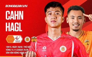 Highlights CAHN vs HAGL: Thắng ngược thuyết phục (Vòng 14 LPBank V.League 1-2025/26)