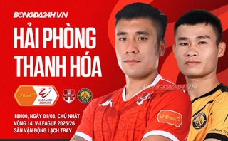 Highlights Hải Phòng vs Thanh Hoá: Rượt đuổi tỷ số (LPBank V.League 1-2025/26)