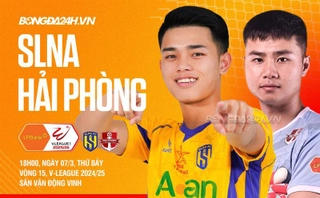 Highlights SLNA vs Hải Phòng: Chỉ một là đủ (LPBank V.League 1-2025/26)