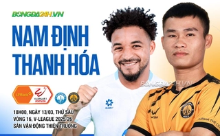 Highlights Nam Định vs Thanh Hóa: Chiến thắng thứ 3 liên tiếp (LPBank V.League 1-2025/26)