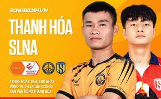 Highlights Thanh Hóa vs SLNA: Bất phân thắng bại (LPBank V.League 1-2025/26)