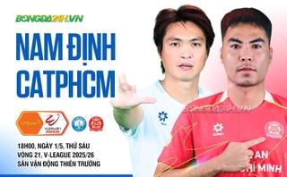 Highlights Nam Định vs CATPHCM: Chiến thắng nhẹ nhàng (LPBank V.League 1-2025/26)