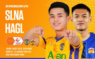 Highlights SLNA vs HAGL: Sáng cửa trụ hạng (LPBank V.League 1-2025/26)