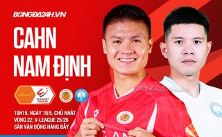 Highlights CAHN vs Nam Định: Đình Bắc quá hay (LPBank V.League 1-2025/26)