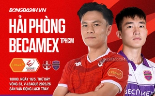 Highlights Hải Phòng vs Becamex TPHCM: Mưa bàn thắng (LPBank V.League 1-2025/26)